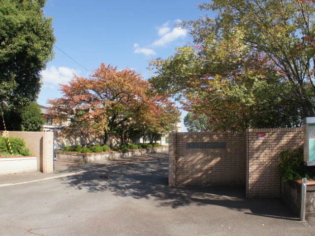 男山中学校"