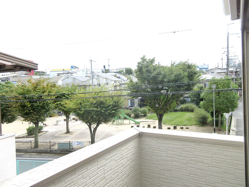 バルコニーからの景色