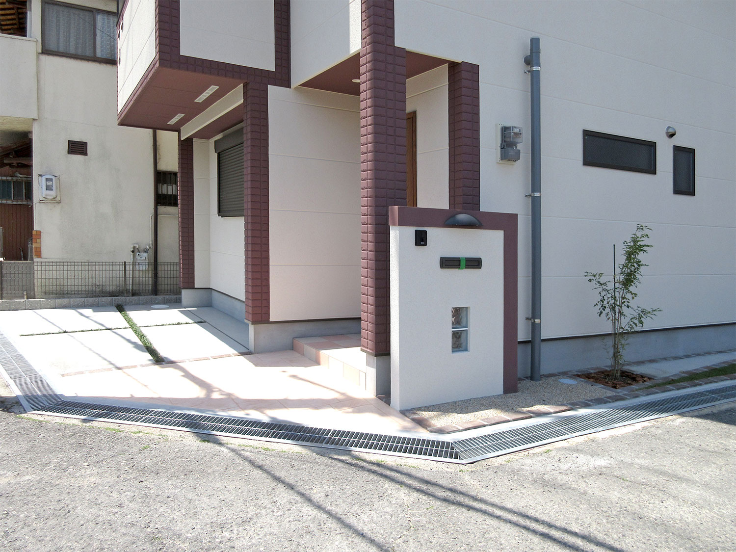 枚方市磯島茶屋町外構写真