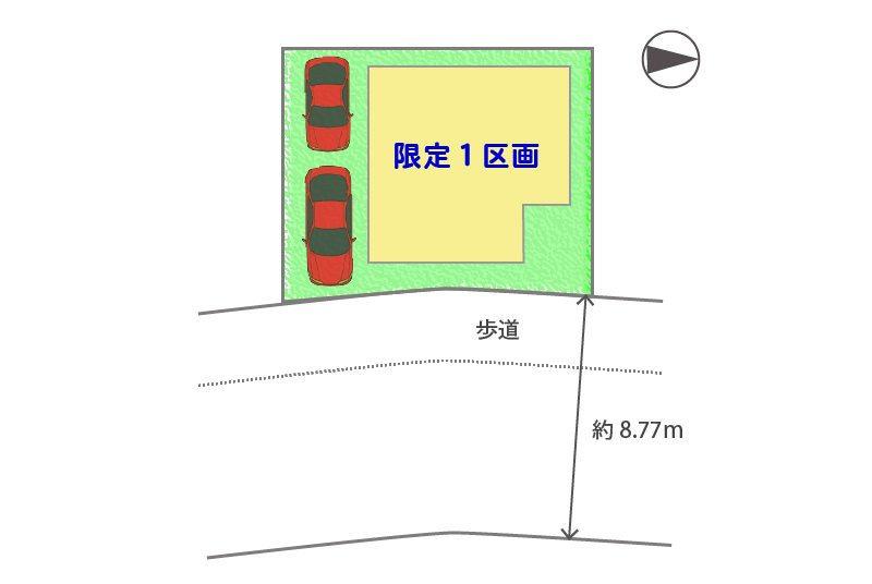 新築戸建!枚方市招提南町3丁目 区画図