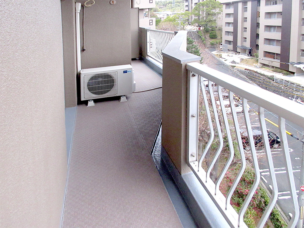 南向きバルコニー写真