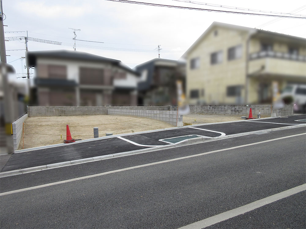 枚方市南中振1丁目~全2区画~分譲地写真