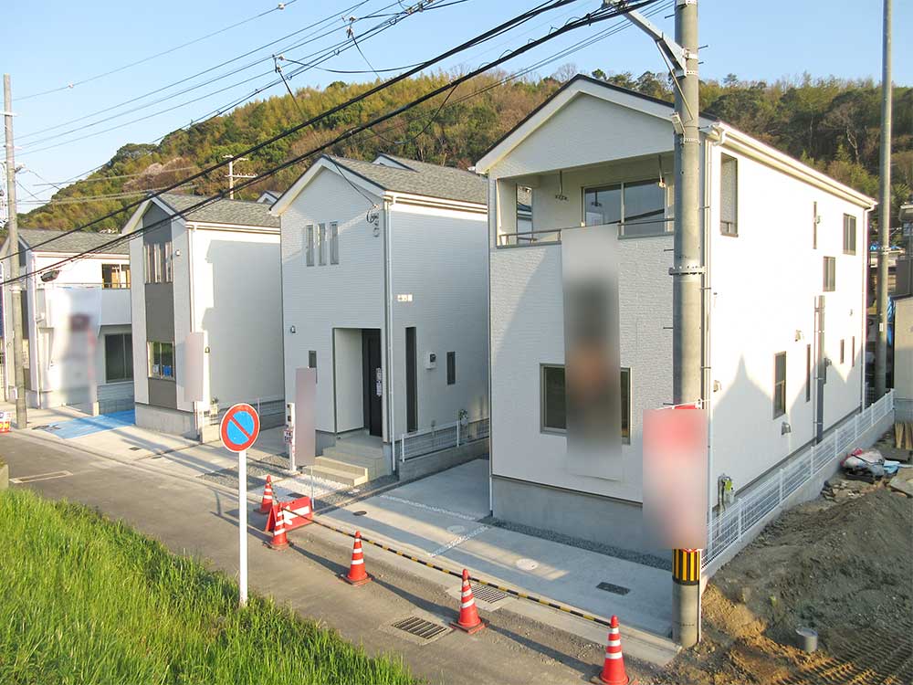 八幡市橋本奥ノ町~全5区画~現況写真